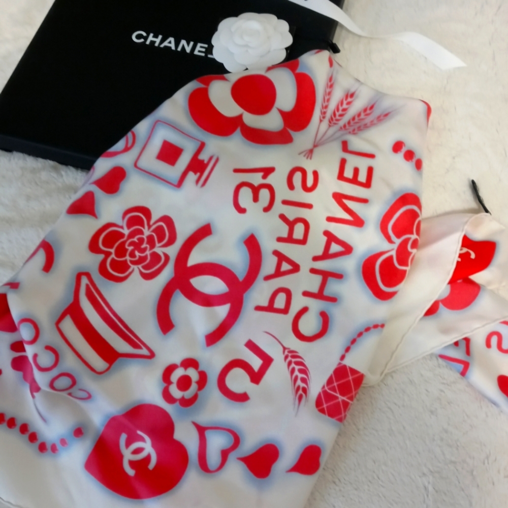 Chanel scarf square